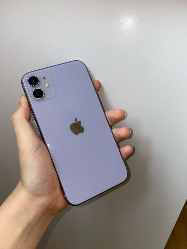 iPhone 11, 64 gb, фіолетовий, в ідеальному стані