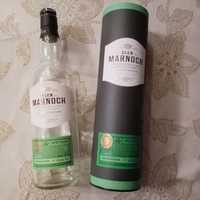 Бутылка от виски Glen Marnoch с тубусом