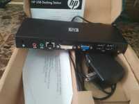 Док-станція HP USB 2.0 HSTNN-S01X 497652-001 + адаптер змінного струму