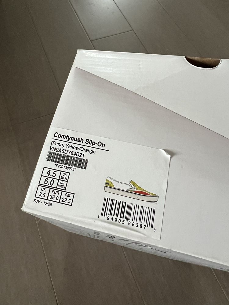 Vans Penn damskie trampki niskie slip on 36 22 cm