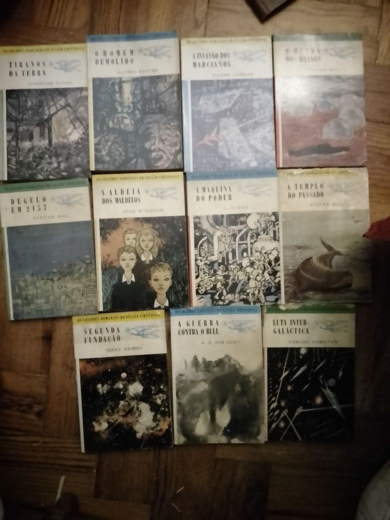 Livros Números muito baixos da coleçao F.cientifica  argonauta Desde2E