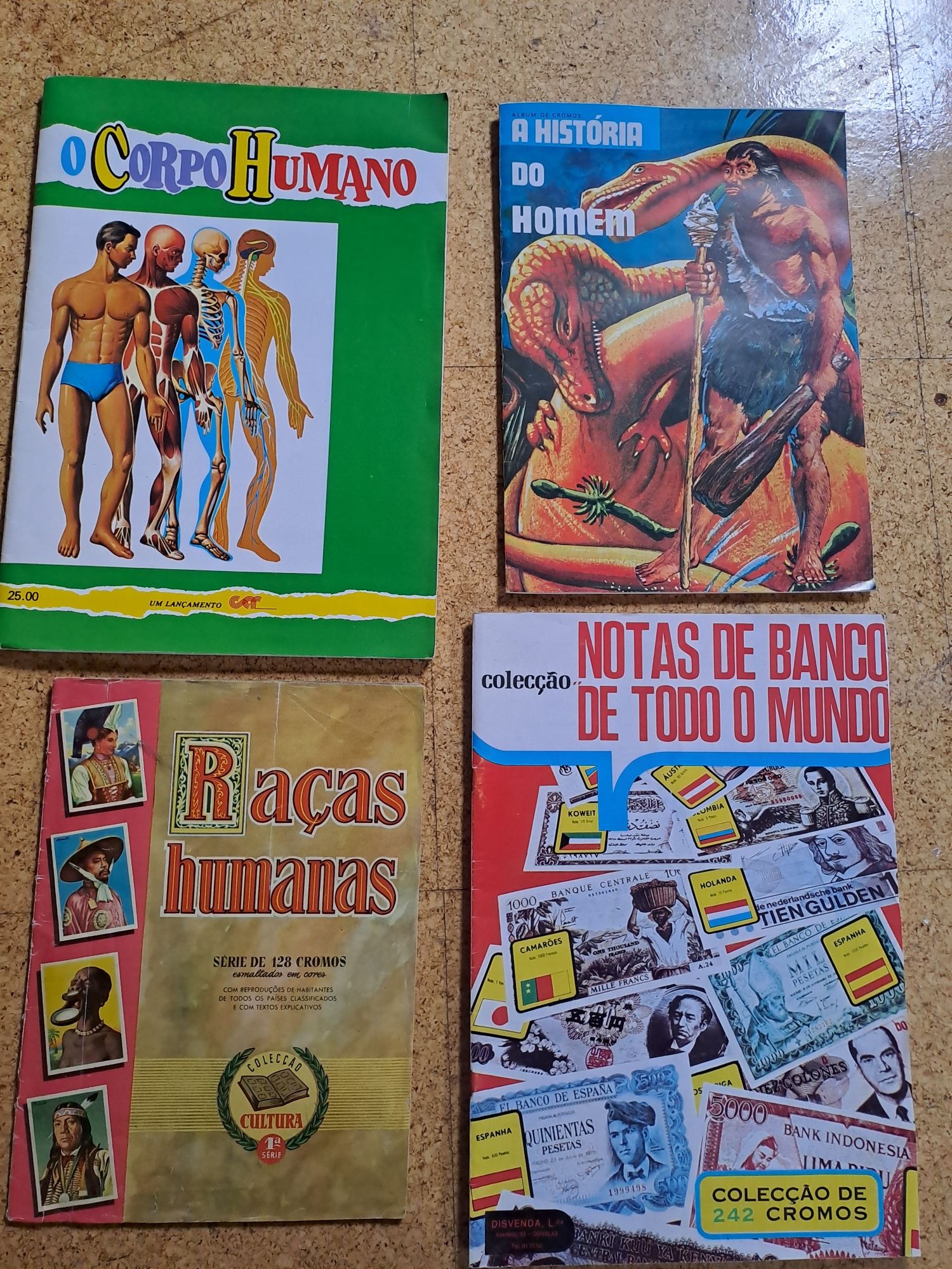 Cadernetas cromos completas
