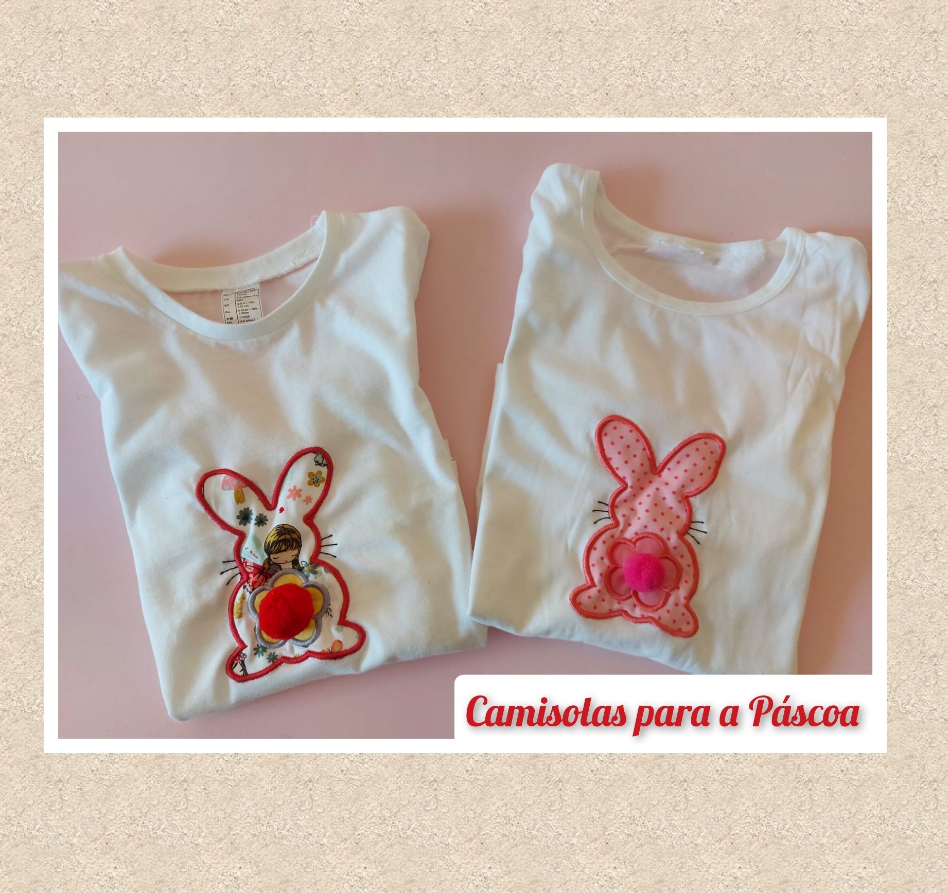 T-shirts com bordado personalizado