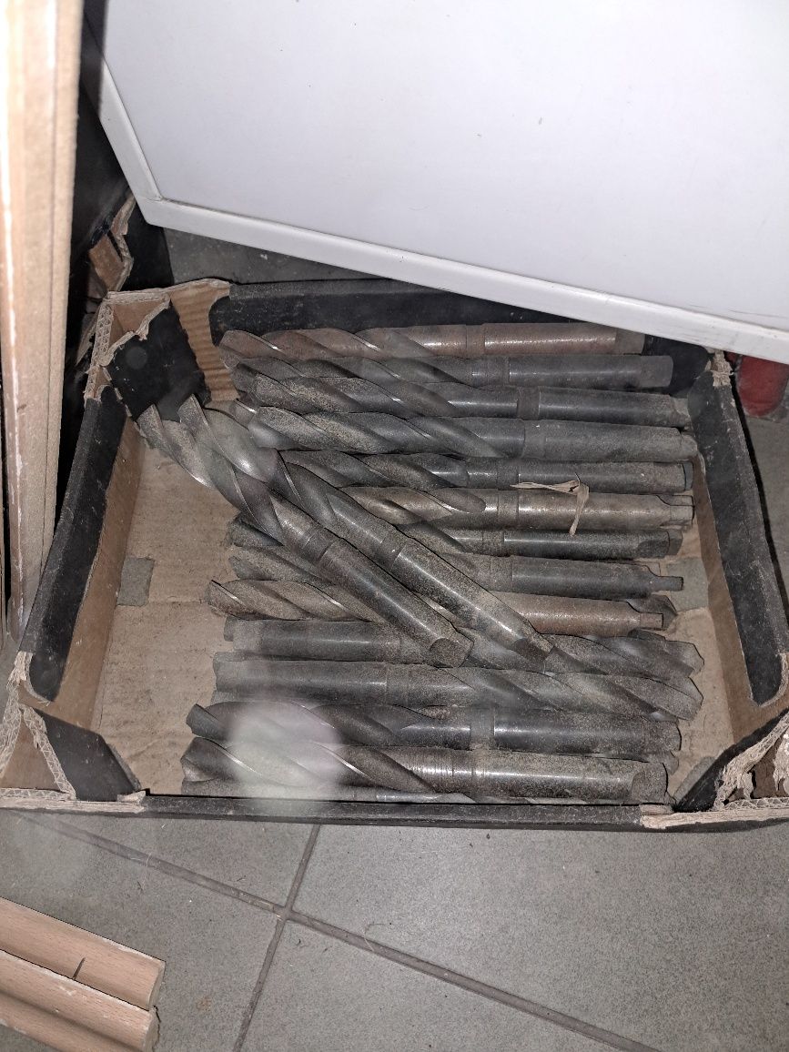Wiertła do metalu z uchwytem morsa
