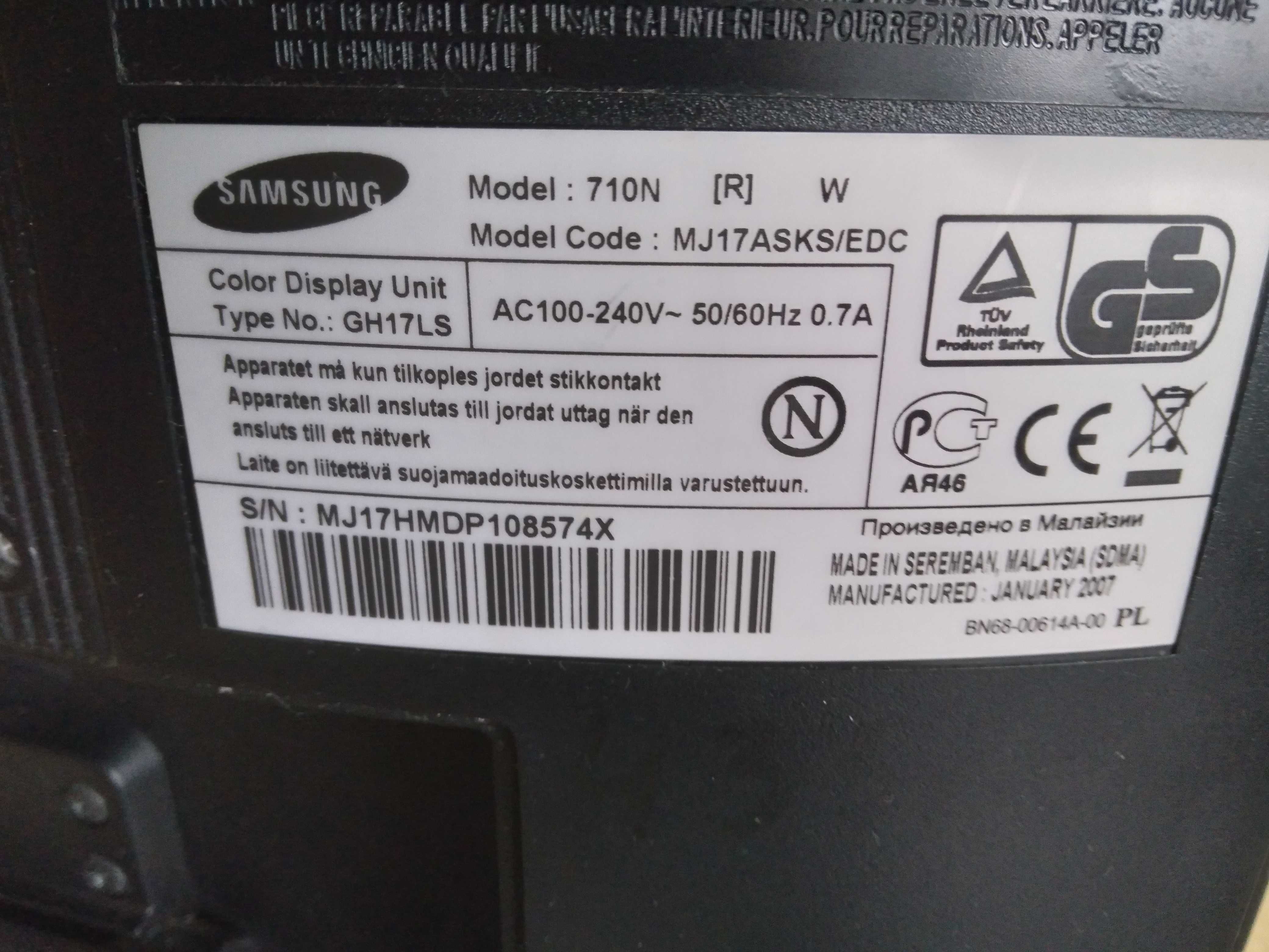 Монитор для ПК Samsung
