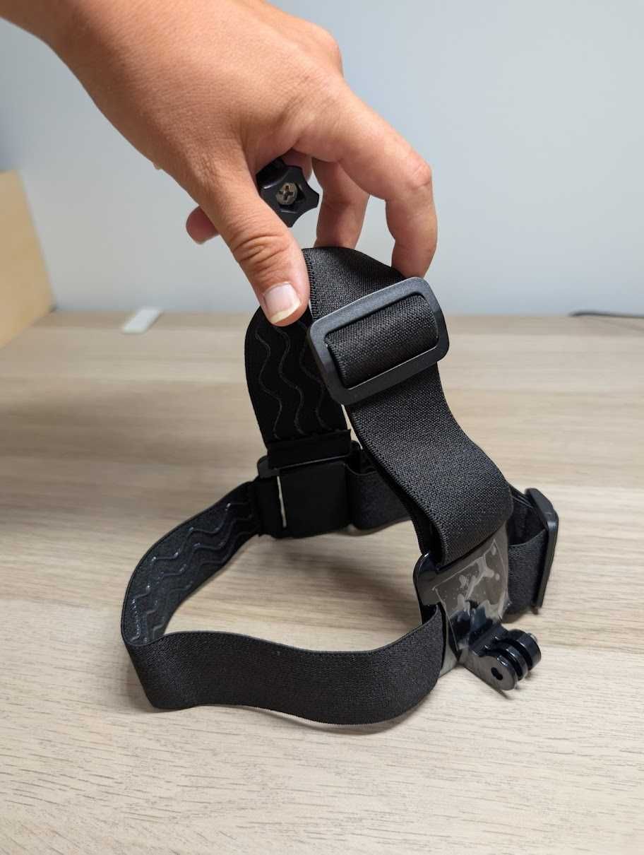 Go Pro faixa para cabeça e tripé