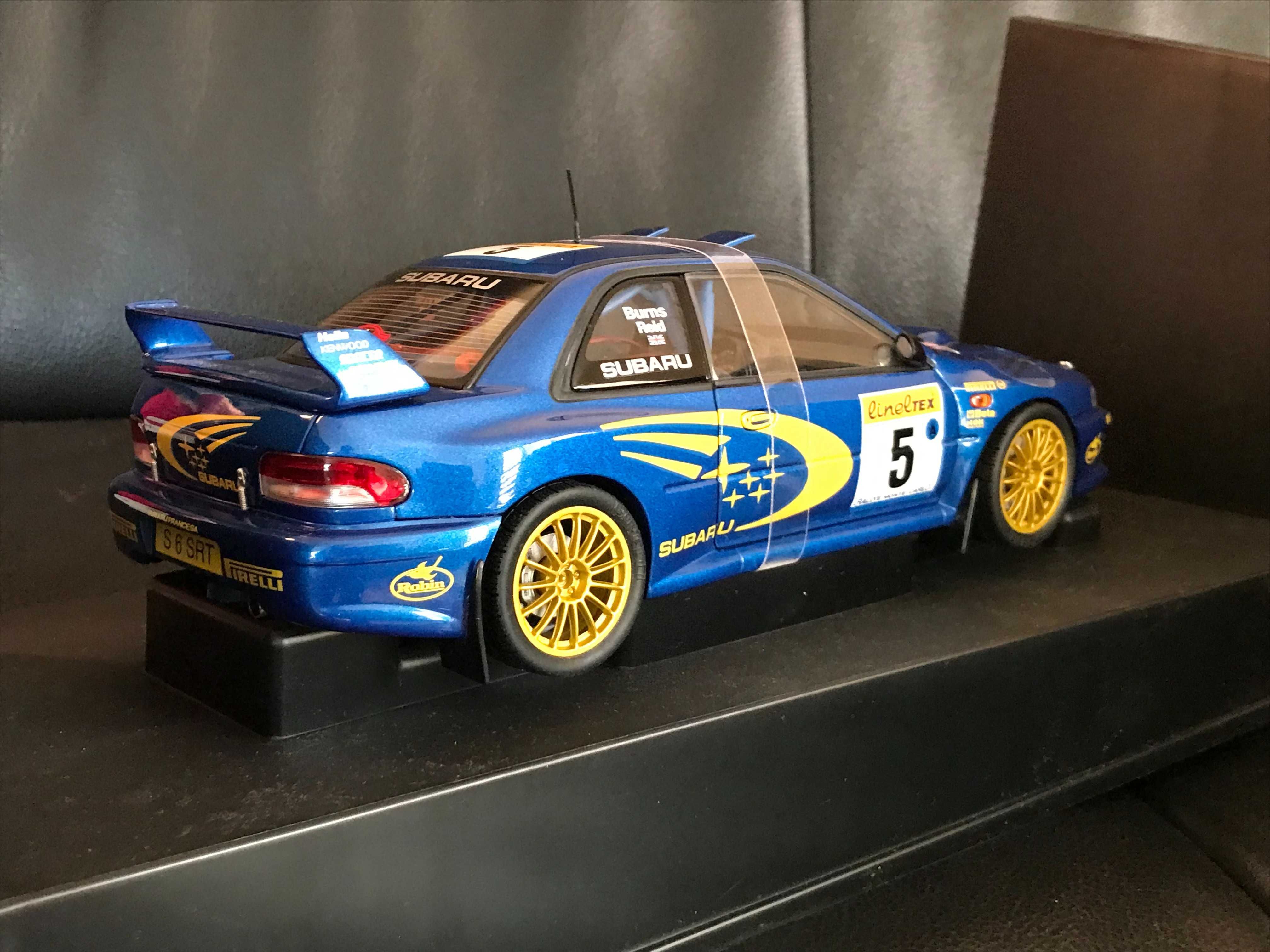 Autoart 1:18 Subaru Impreza WRC Nr 5 Burns/Reid 1999 Rajd Monte Carlo