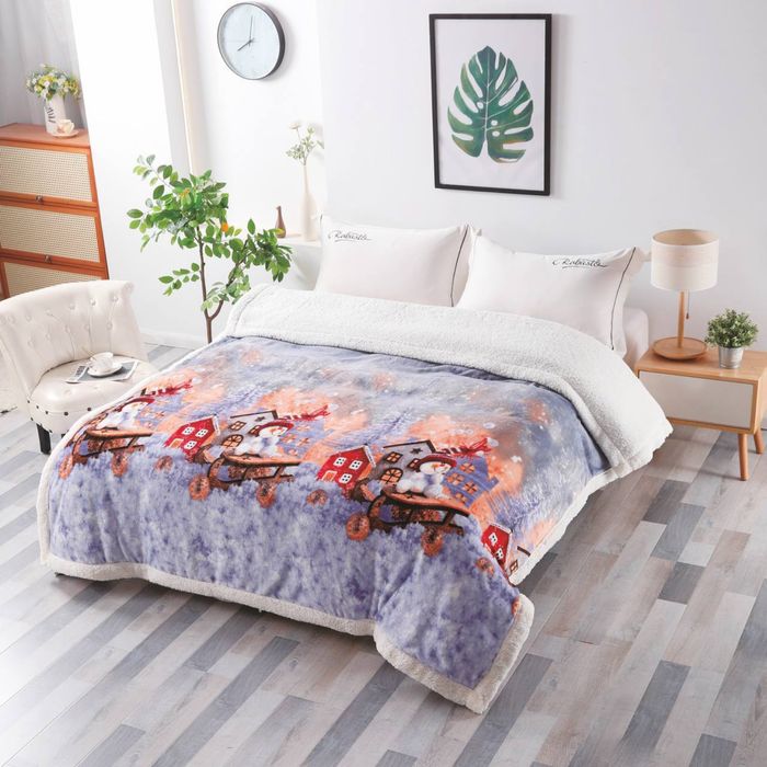 Плед на овчині 200х230 Кольори в фото