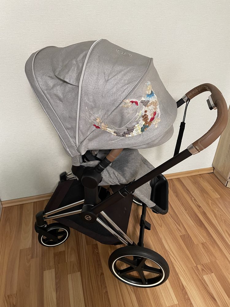 Коляска / візок 2 в 1 Cybex Karolina Kurkova Chrome Priam koi