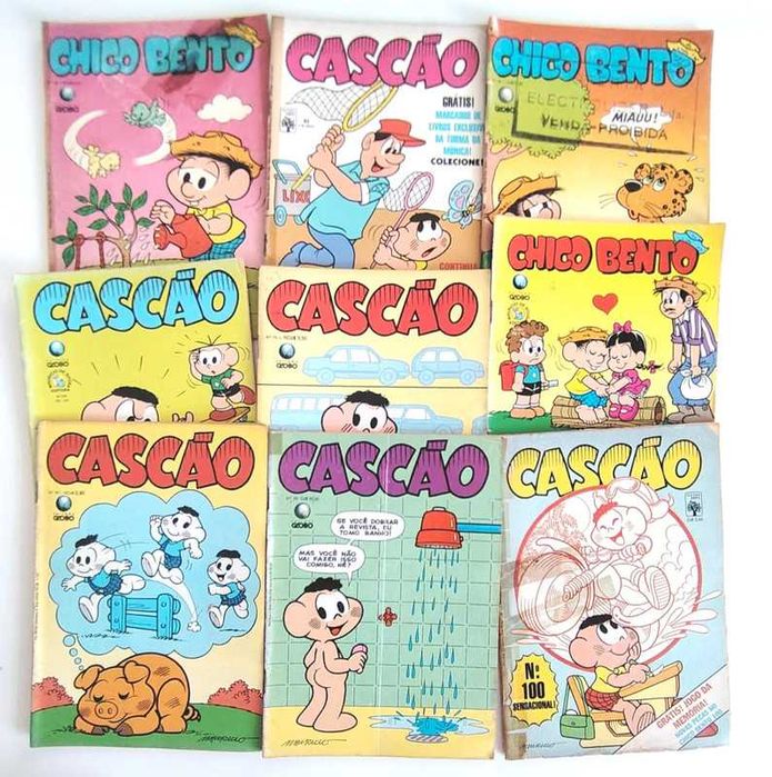 Cascão Chico Bento banda desenhada