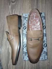 Взуття чоловіче 45 розмір, шкіра, туфлі Burton Menswear лофери