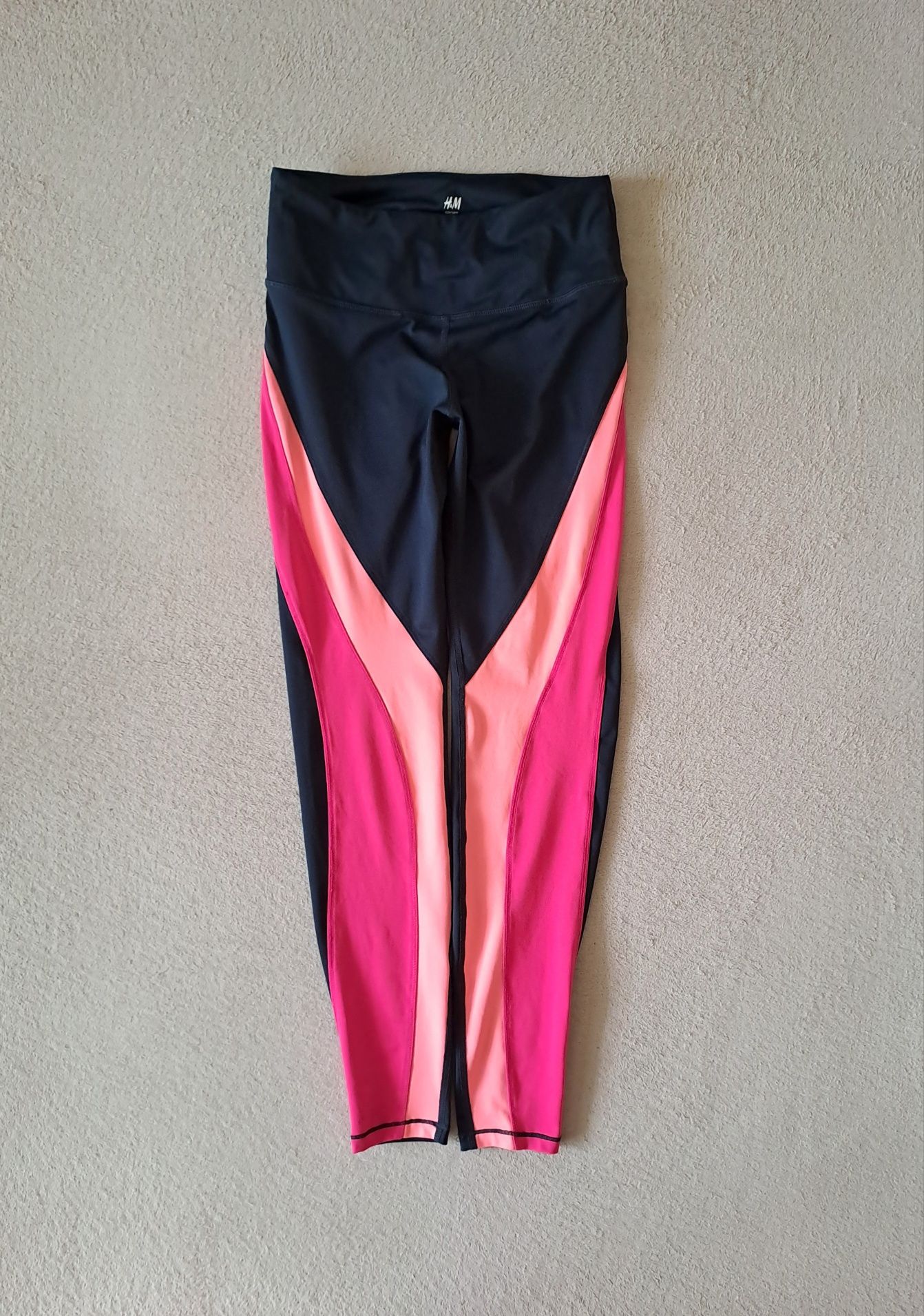 legginsy H&M SPORT roz. S running jogging gym fitness styl komfort