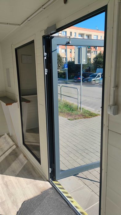 Pawilon kontener biurowo-handlowo-usługowy 6x3