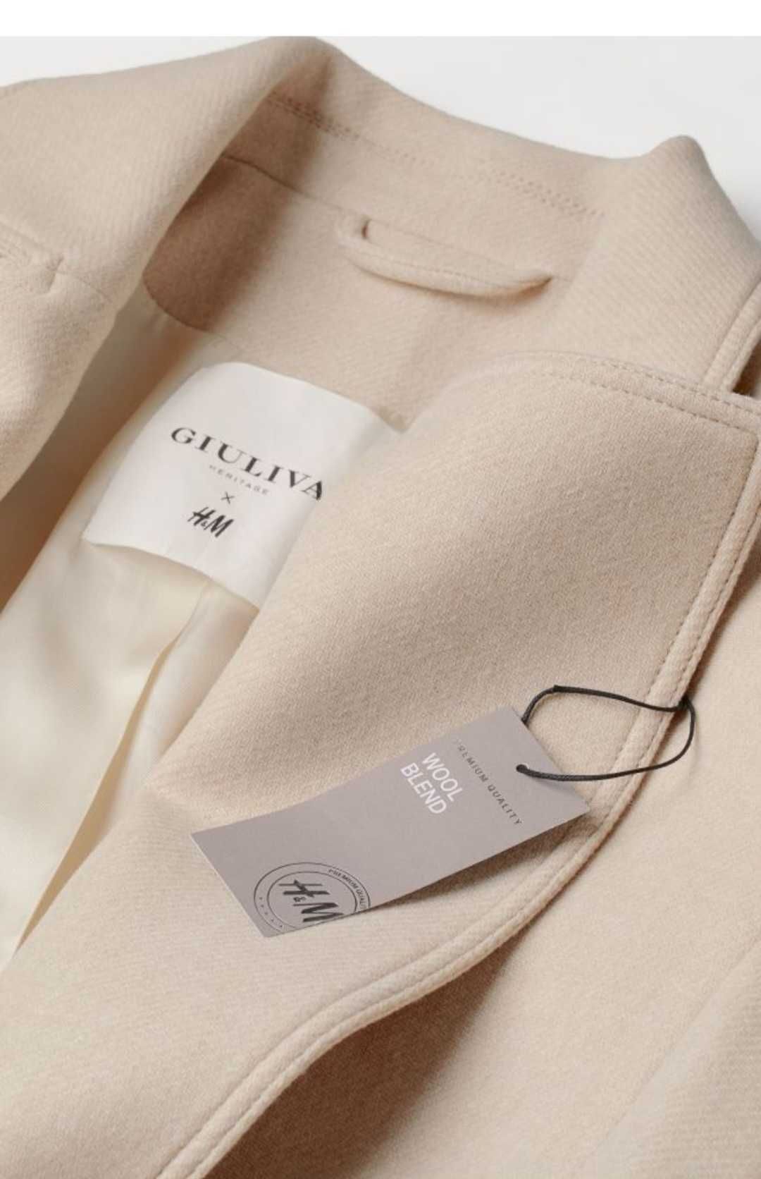 неймовірне довге пальто колаборація Giuliva Heritage x H&M