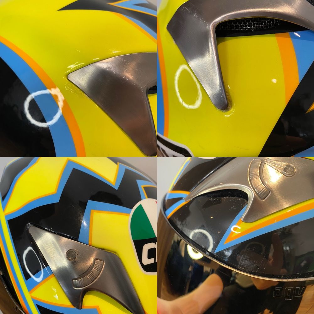 Kask Agv L Ti-Tech Vr46 Valentino Rossi Moto Gp Motocyklowy Hjc