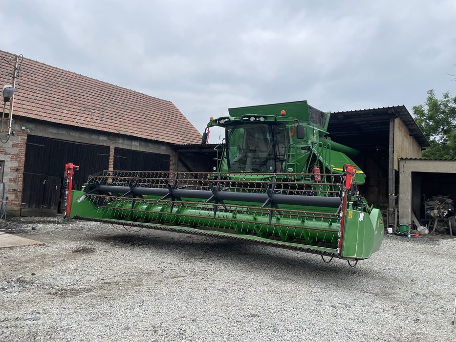 John deere t660i +przystawka 8
