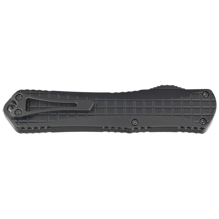 Nóż automatyczny OTF Heretic Manticore X D/E Black Frag Aluminium,