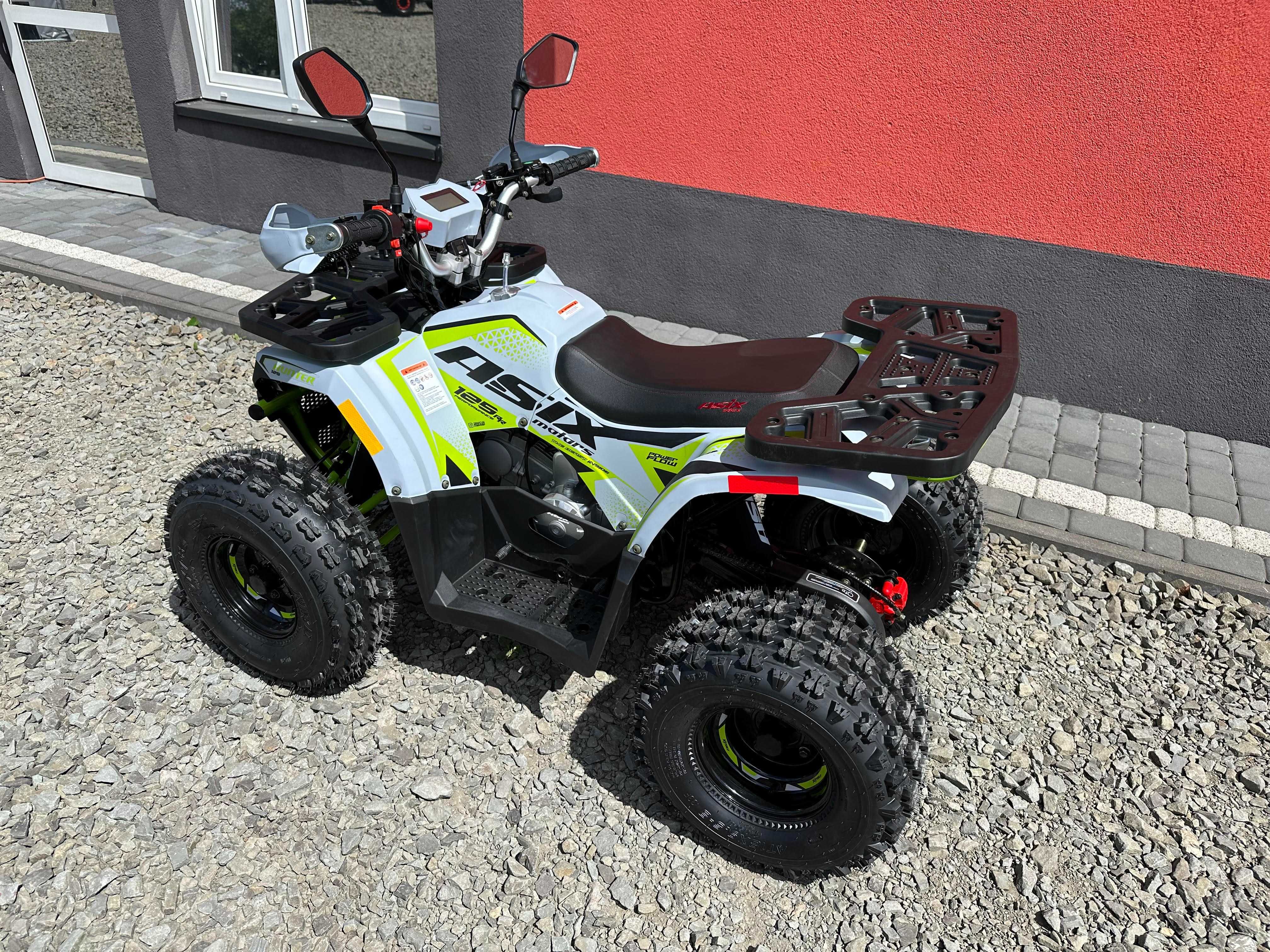 Quad ASIX HUNTER 125, Super Jakość, Automat, Od ręki