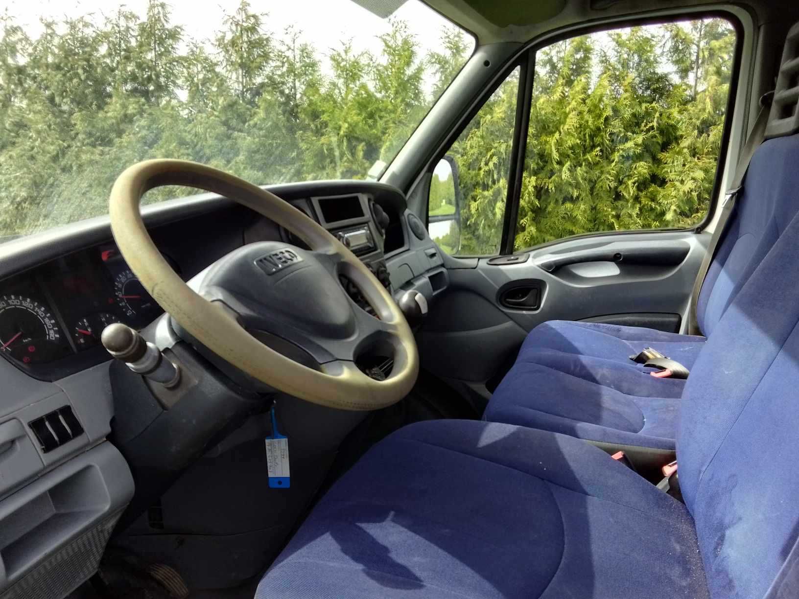 Iveco Daily 35C12D 2.3 brygadówka, wywrotka Zamiana na minikoparke