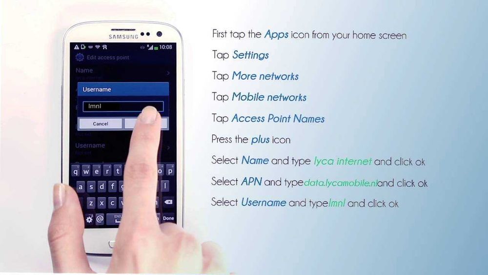 LycaMobile DE Niemcy SIM Card Starter Prepaid Karte