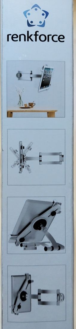 Uchwyt ścienny na tablet 7 - 10,4 cala  - Renkforce