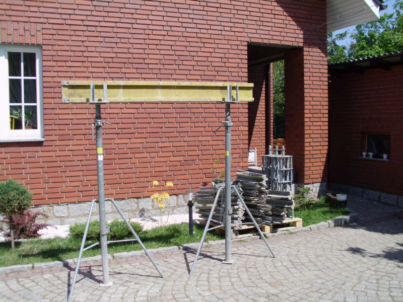 wypory podpory stemple budowlane do wynajecia do wydzierzawienia