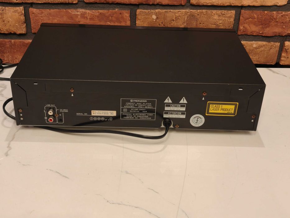 PIONEER PD-S501 !Znakomity odtwarzacz CD ! Po przeglądzie