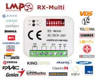 Receptor Universal Comandos Garagem RX-Multi 280 a 868MHz AM/FM