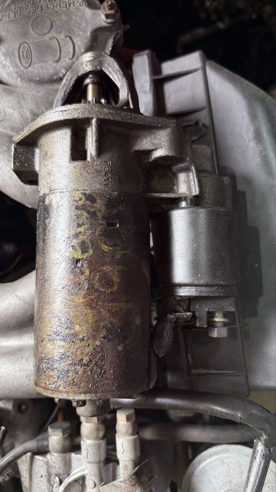 MOTOR DE ARRANQUE MERCEDES W124 200D