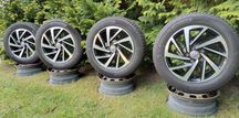 Felgi opony całoroczne VW Golf Caddy Touran Spotsvan 6,5x16 ET46 5x112