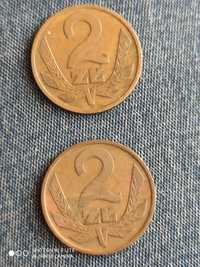 2 zł.1975,1976 bez z.m.