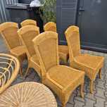 Krzesła, wiklina/rattan/ratan