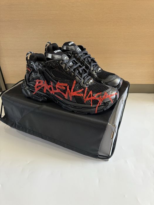 кроссовки Balenciaga Runners graffiti Black 42, 43 44
