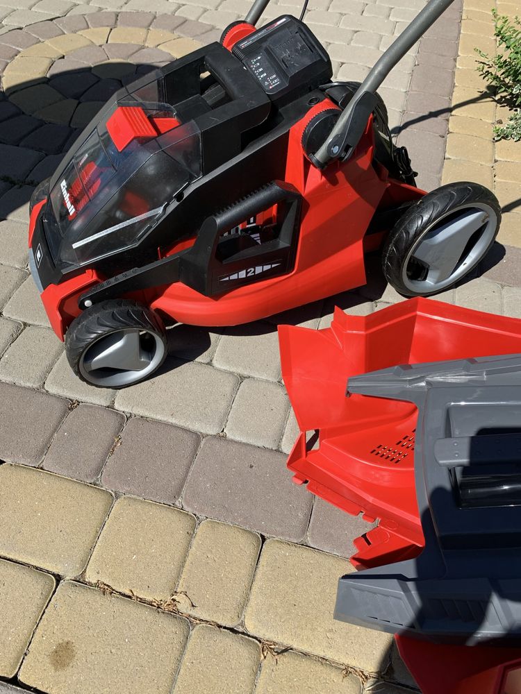 Газонокосилка аккумуляторная Einhell GE-CM 36 Li M Kit з Німеччини