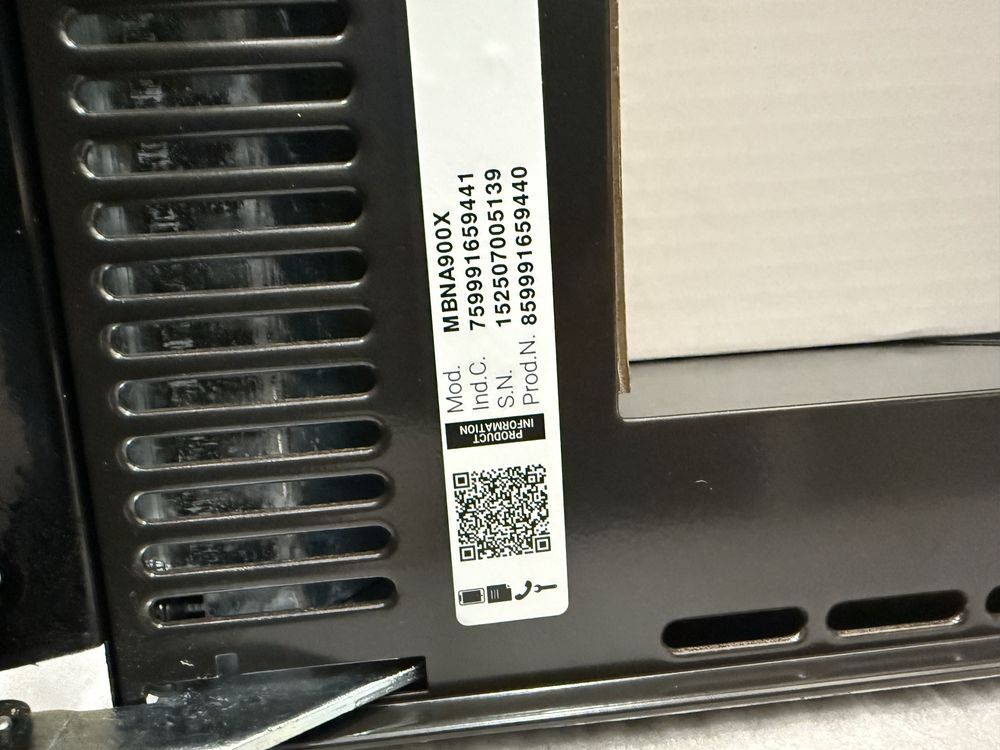 Вбудована мікрохвильова піч WHIRLPOOL MBNA900X