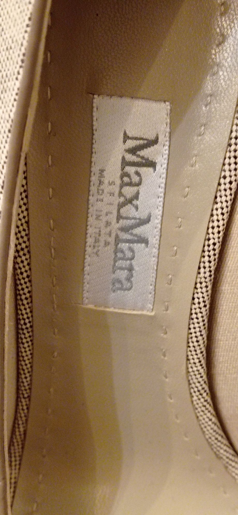 Pantofle Max Mara, rozmiar 39