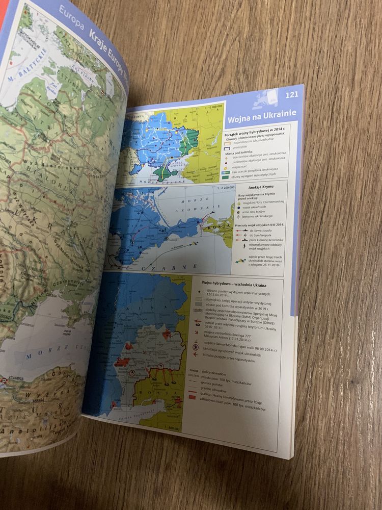 książka Altas Geograficzny dla Liceum i technikum