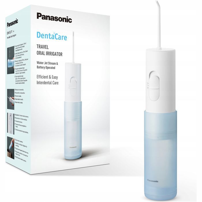 irygator panasonic ew-dj11-a503 biało-niebieski pojemność 150 ml
