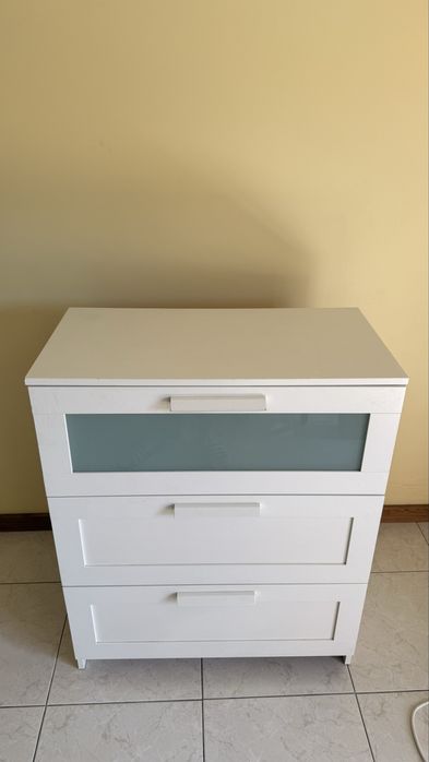 Comoda brimnes Ikea de 3 gavetas versão antiga