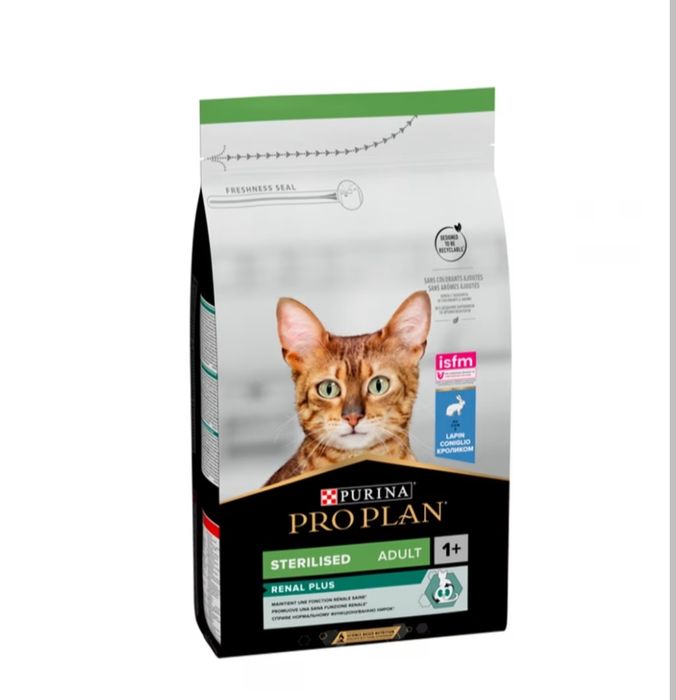 Сухой корм Purina Pro Plan Sterilised с кроликом 1,5 кг