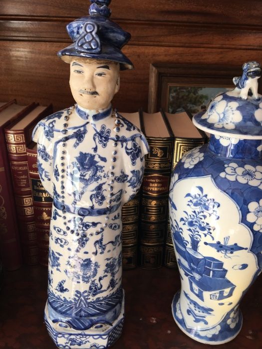 Stara chińska dynastyczna sygnowana porcelana