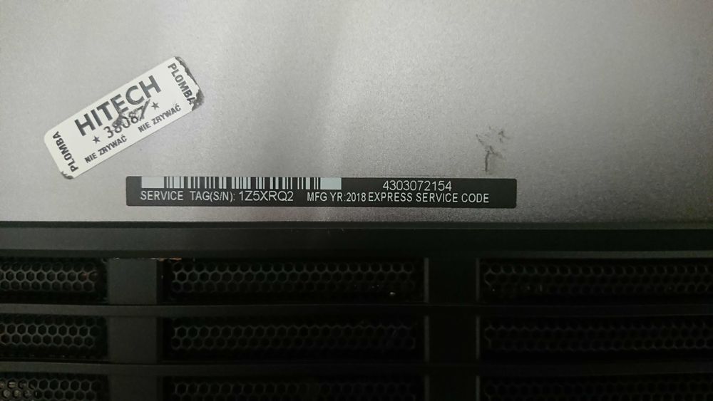 Alienware 17 R4 – baza / na części – nowy ekran + ładowarka + RAM