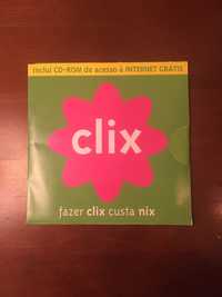 CD-ROM antigo serviço Clix (instalação internet)