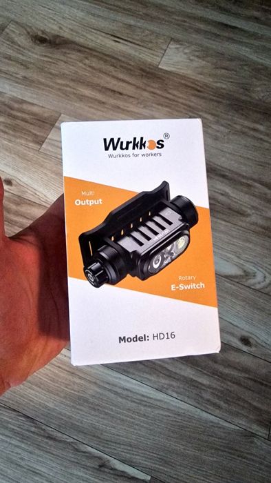 Latarka czołówka Wurkkos HD16 nowa