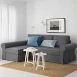 Naroznik Ikea Backabro z funkcja spania