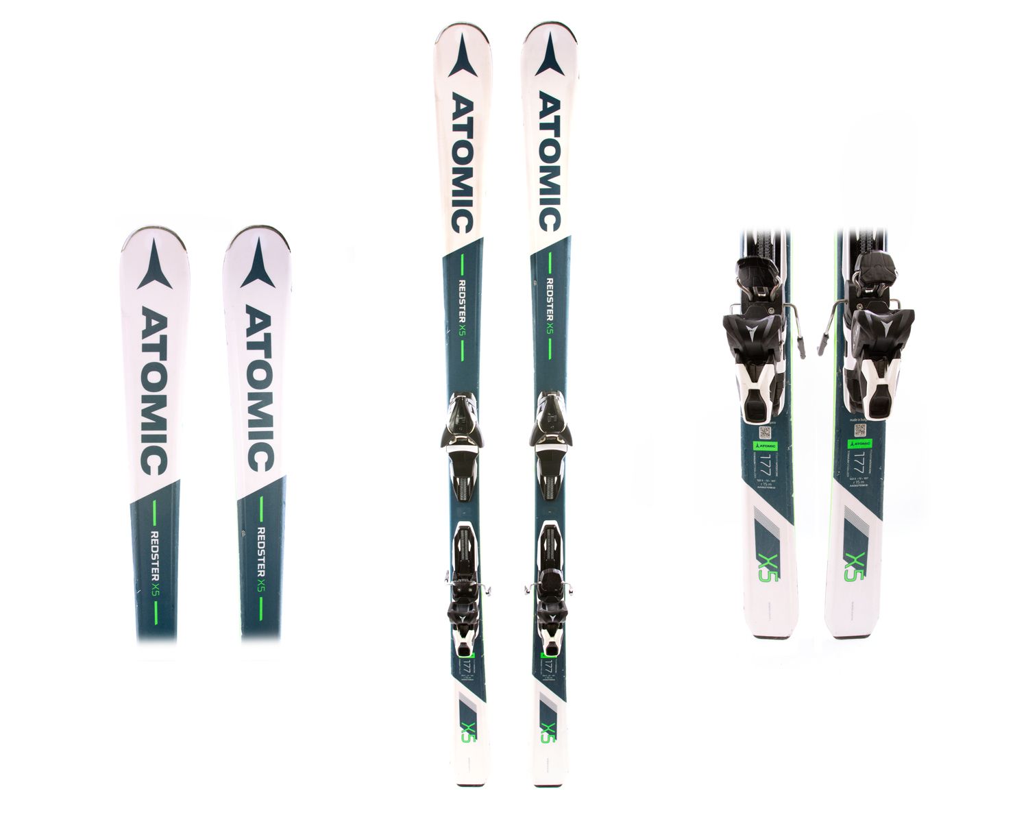 NartyRopczyce NR246 Narty 177 ATOMIC REDSTER X5 X30A DST stan SERWIS