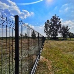 Ogrodzenia kompleksowe nowoczesne murowane panelowe