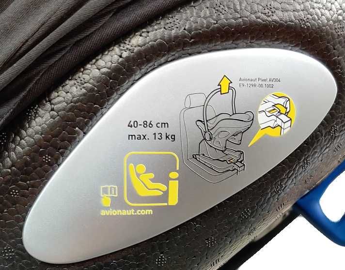 Zestaw fotelik Avionaut Pixel Venicci 0-13kg + Baza IQ isofix