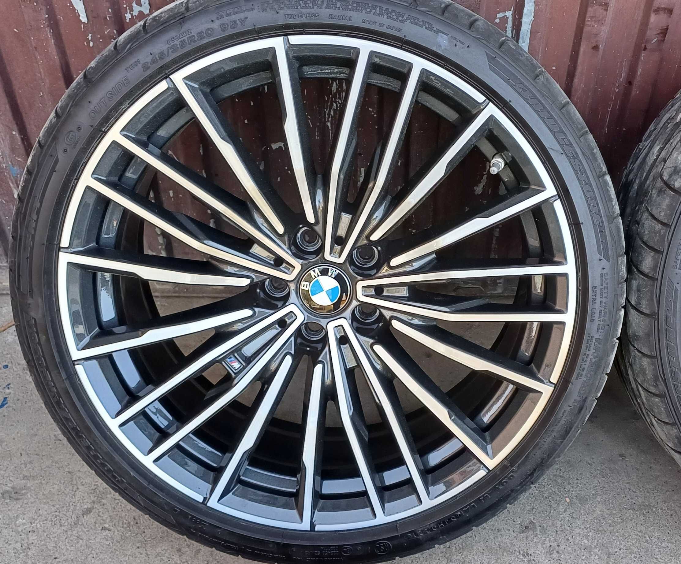 Koła lato 20" bmw 8 g14 g15 5 g30 f31 m-pakiet wz 729 bridgestone