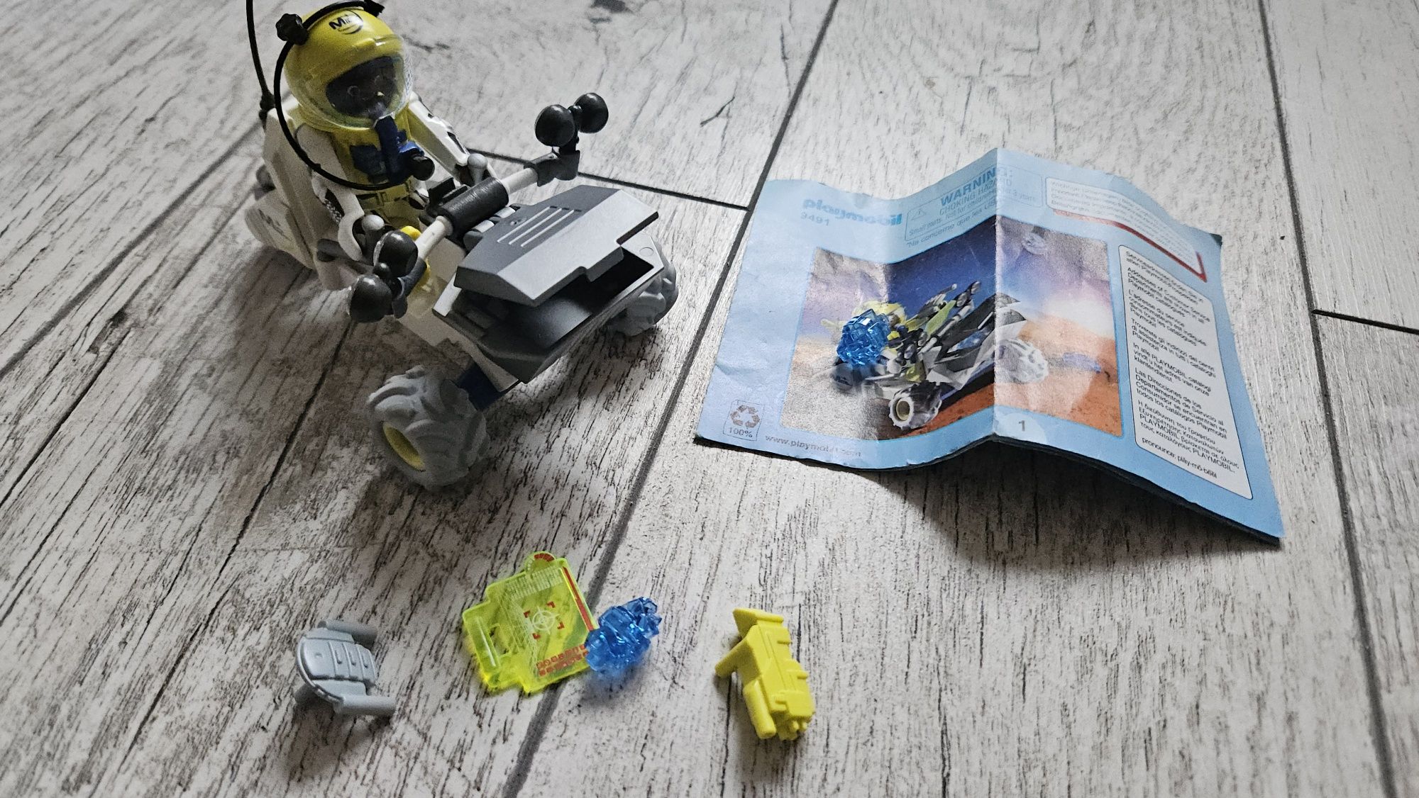 Playmobil łazik marsjanski ludzik pojazd motor
